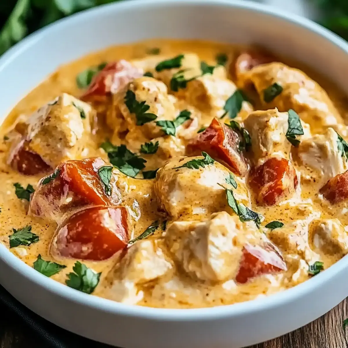 Crockpot Queso Chicken