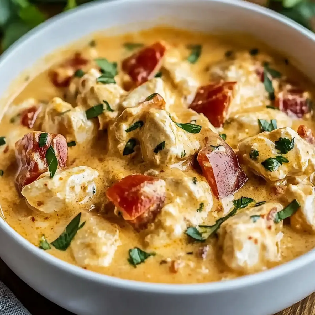 Crockpot Queso Chicken