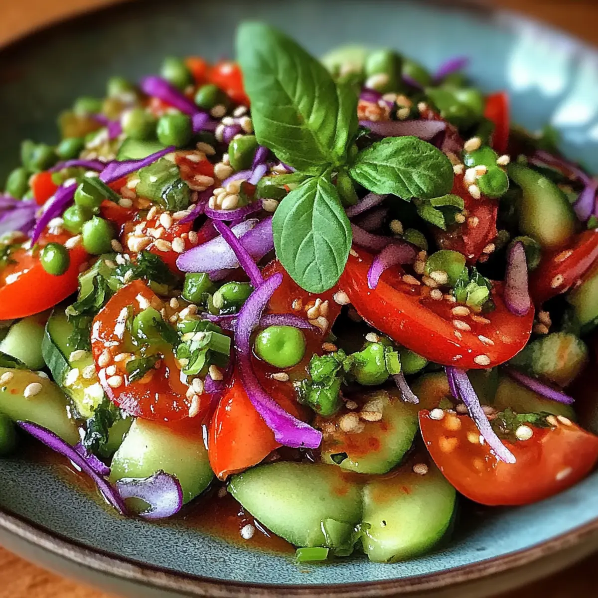 Crunchy Asian Edamame Salad