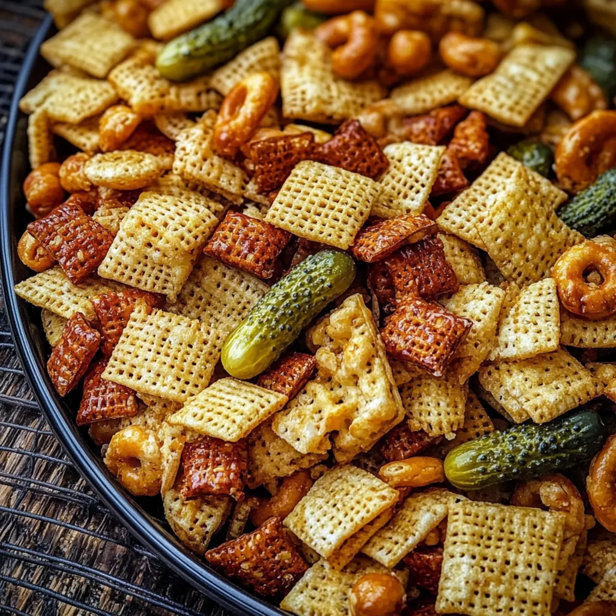Dill Pickle Chex Mix