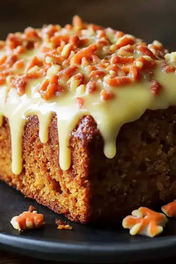 Eggless Carrot Cake Loaf