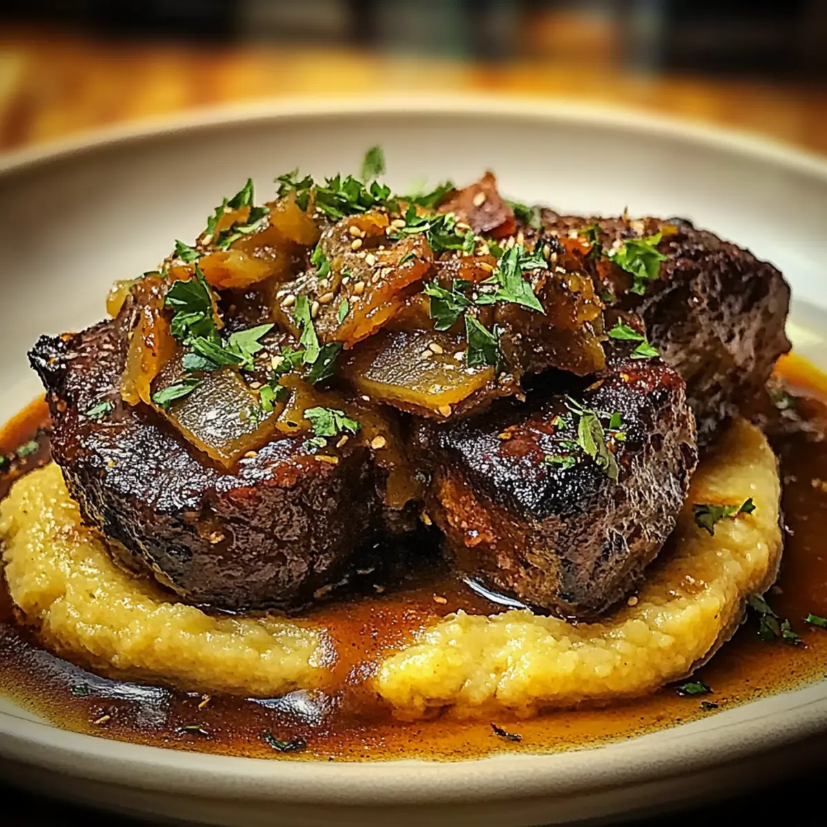 French Onion Soup With Beef Short Ribs