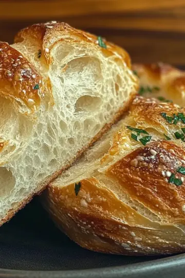 Garlic Herb Dutch Oven Bread