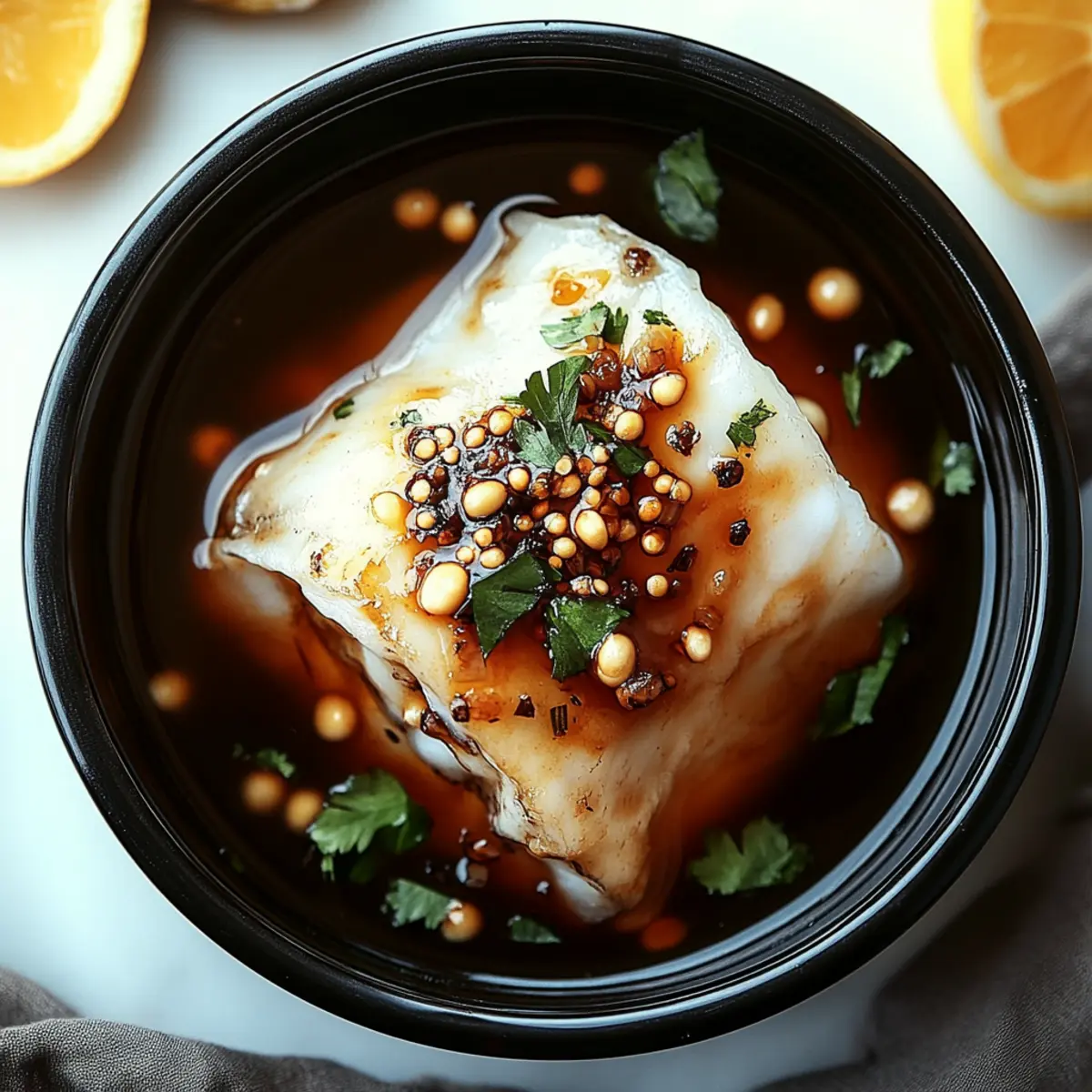 Ginger Soy-Glazed Cod