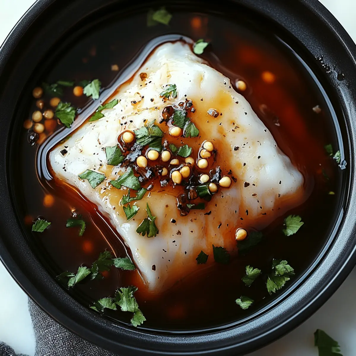 Ginger Soy-Glazed Cod