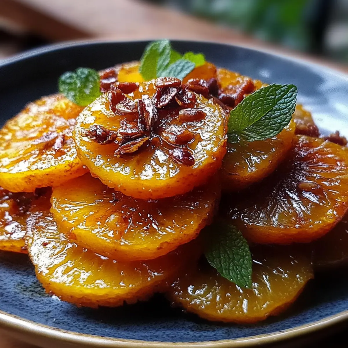 Glazed Candied Oranges