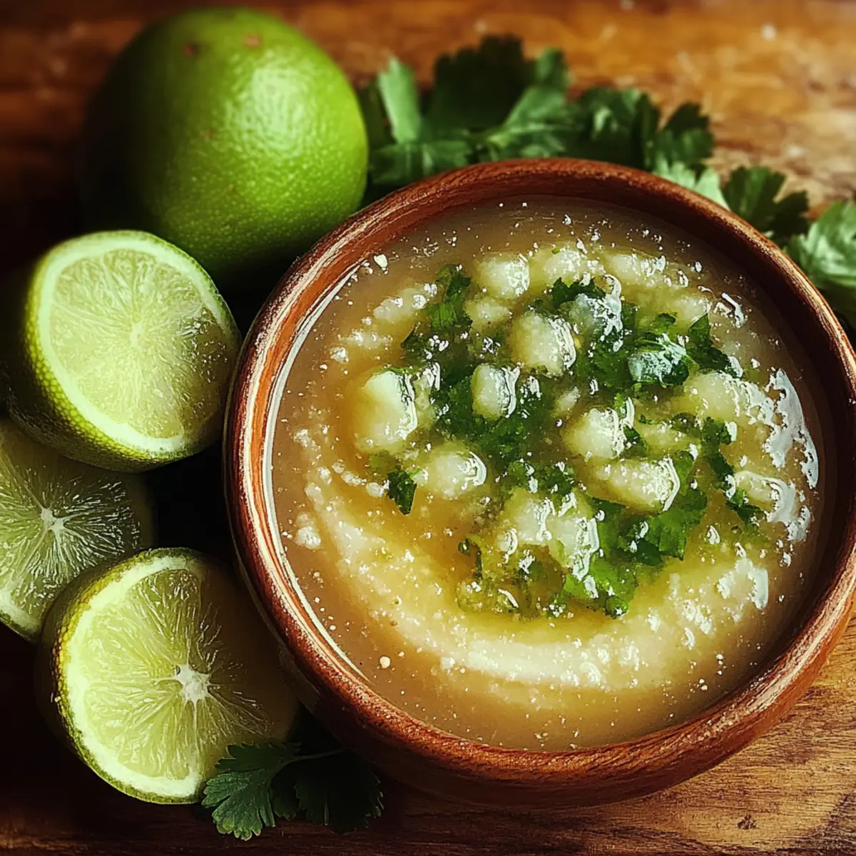 Green Sauce Bright Tomatillo Salsa Verde