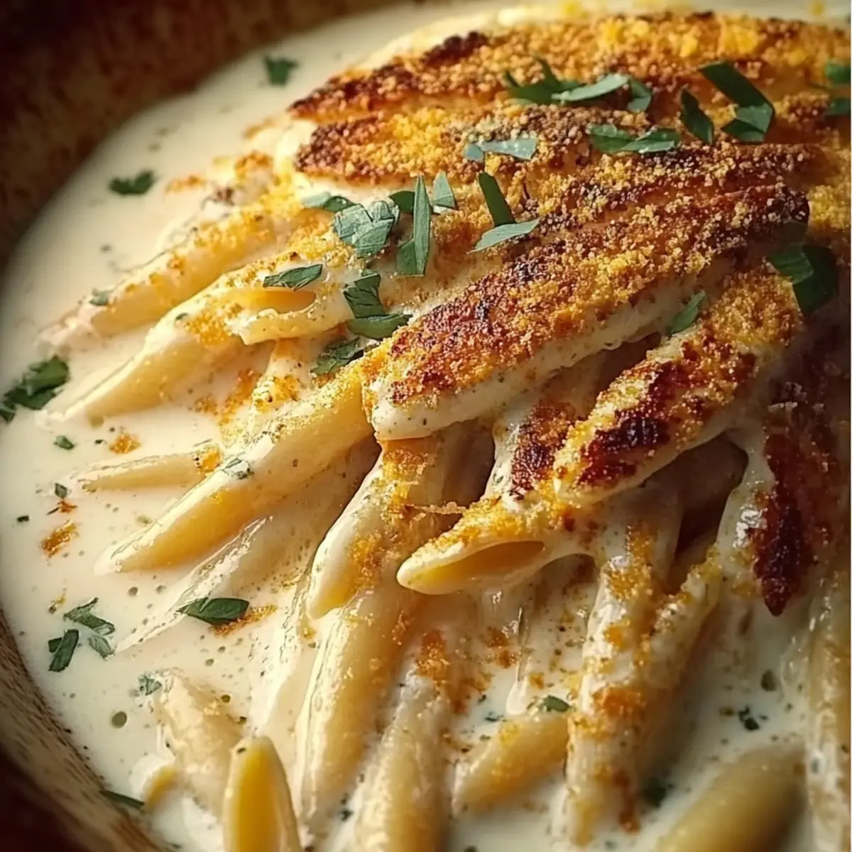 Grilled Chicken Alfredo Pasta