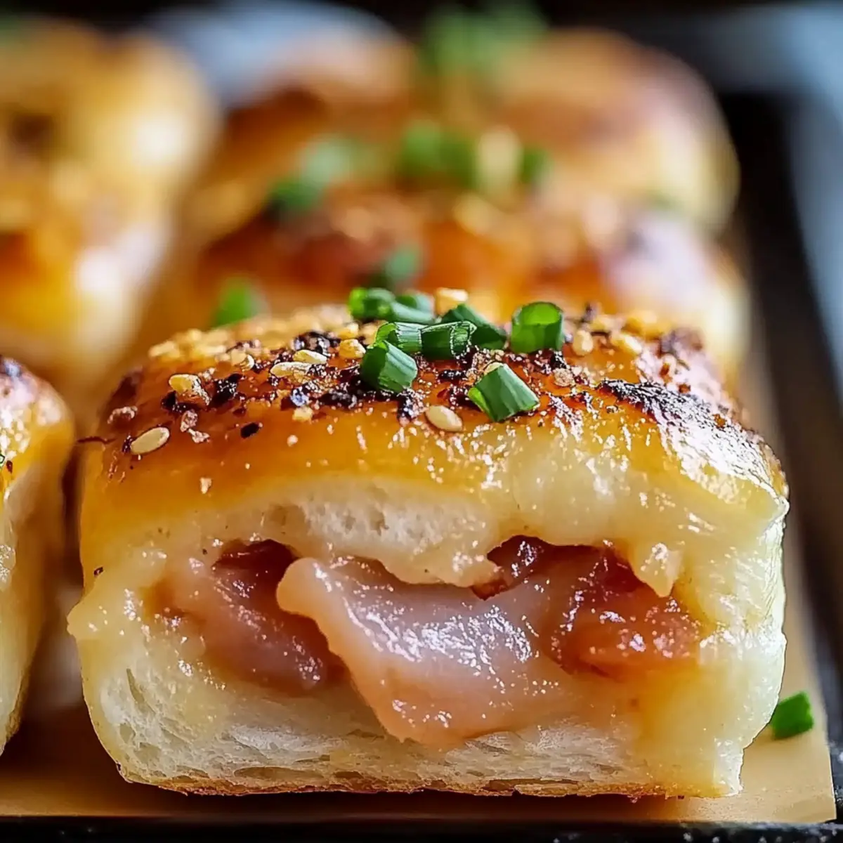 Ham and Cheese Hawaiian Roll Sliders