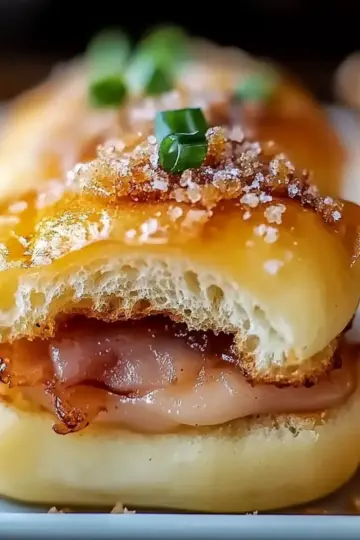 Ham and Cheese Hawaiian Roll Sliders