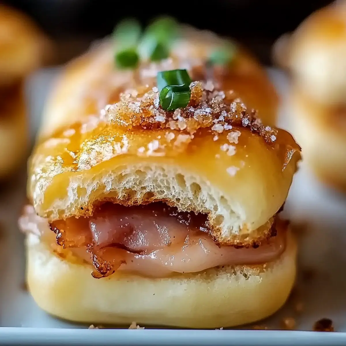 Ham and Cheese Hawaiian Roll Sliders
