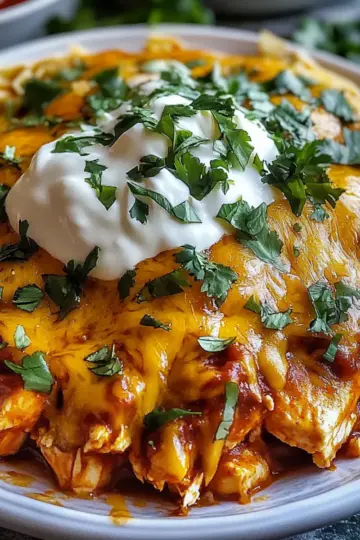 High-Protein Chicken Enchilada Bowls