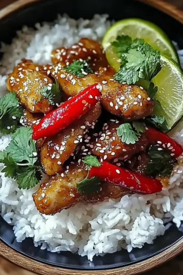 Hot Honey Chicken Bowl