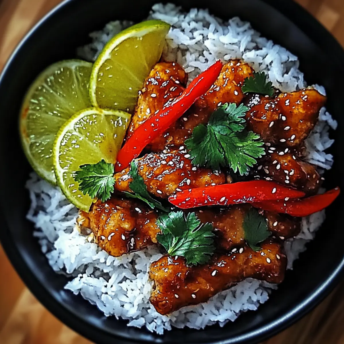 Hot Honey Chicken Bowl