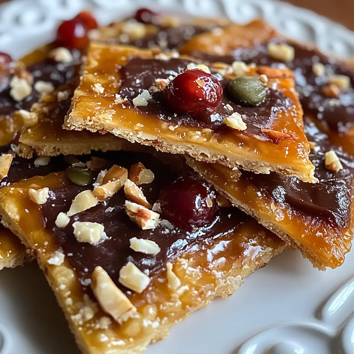 Keto Christmas Saltine Toffee