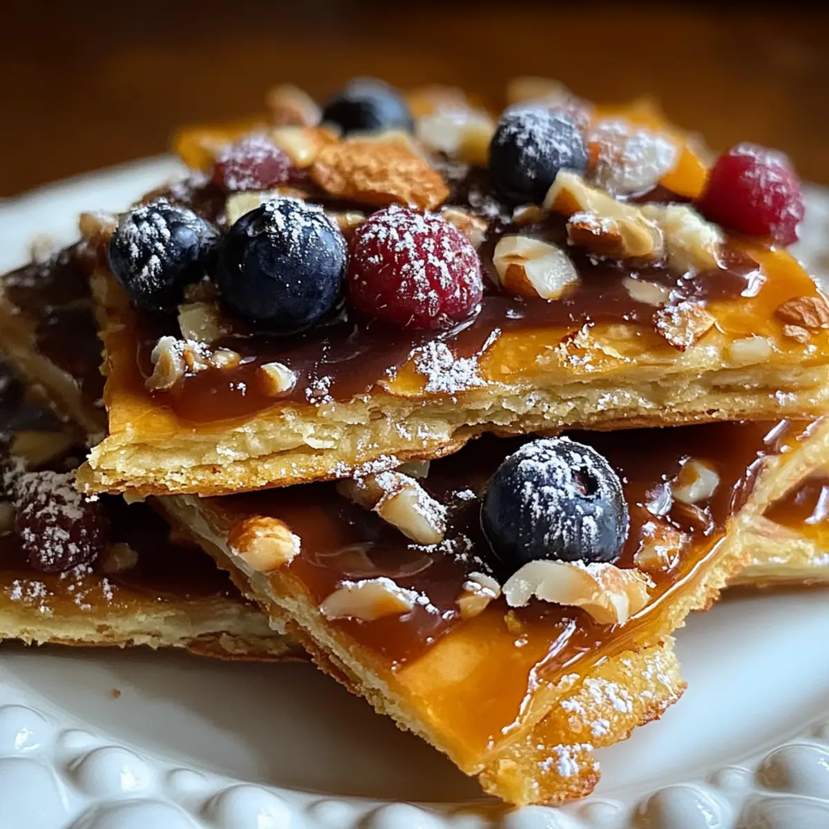 Keto Christmas Saltine Toffee
