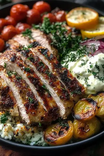 Mediterranean Chicken Bowls