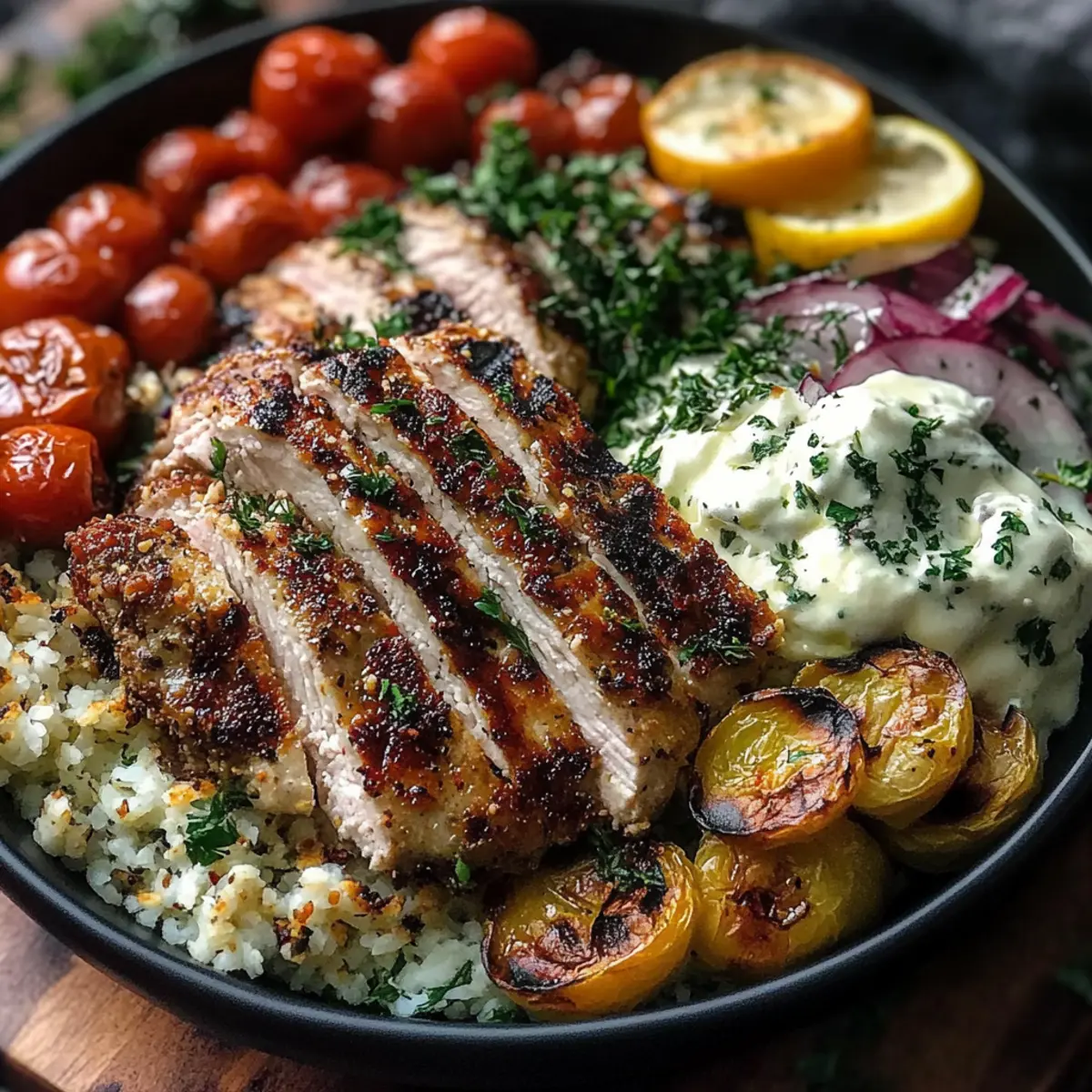 Mediterranean Chicken Bowls