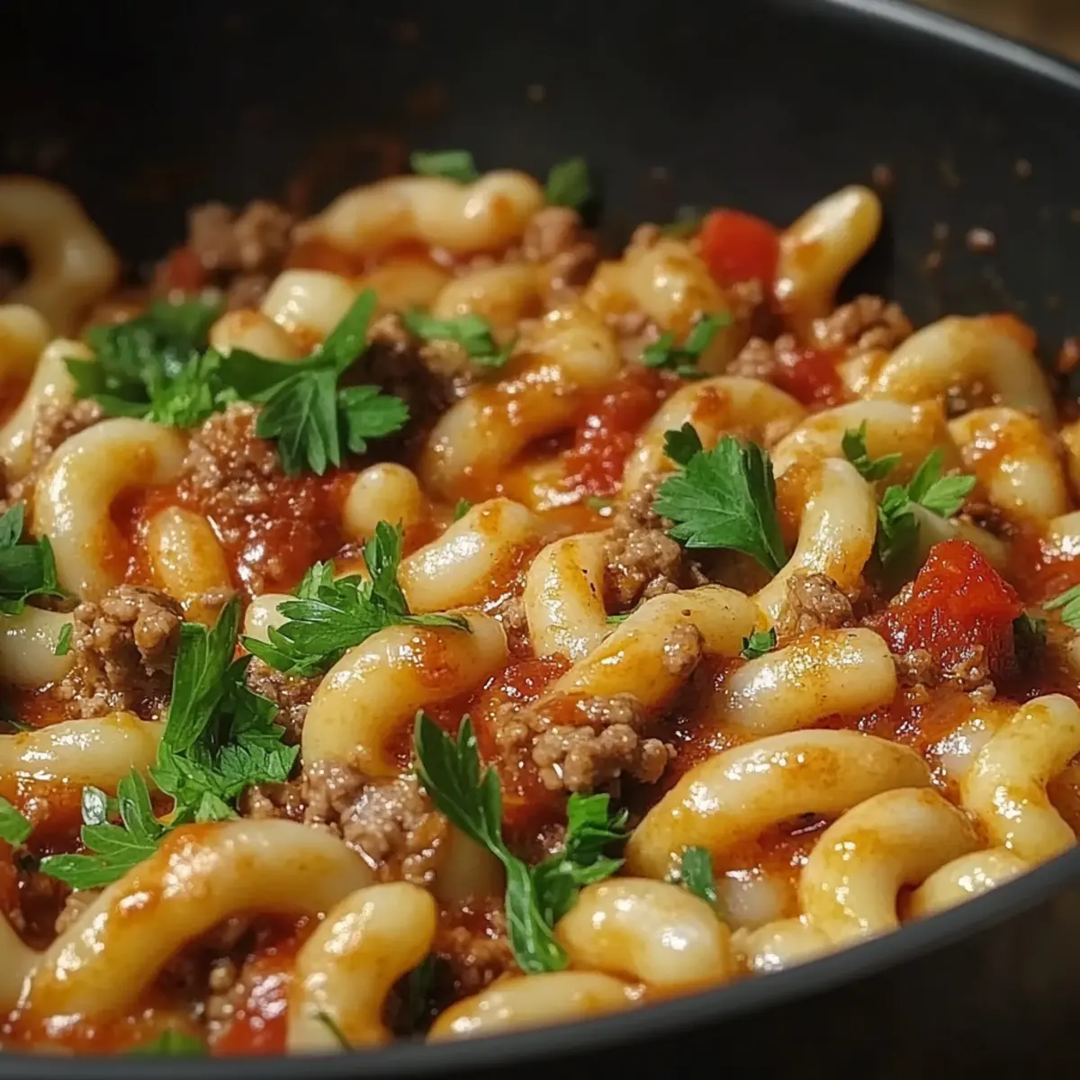 Minced Beef Trottole Pasta