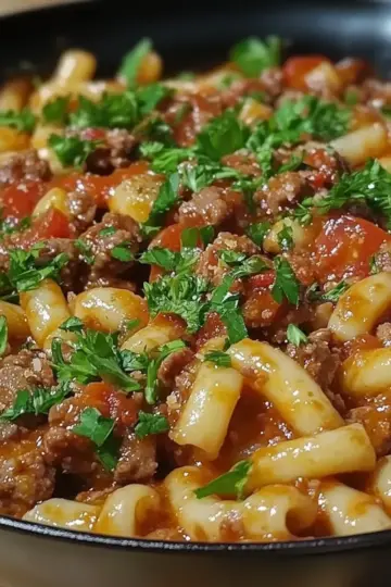 Minced Beef Trottole Pasta