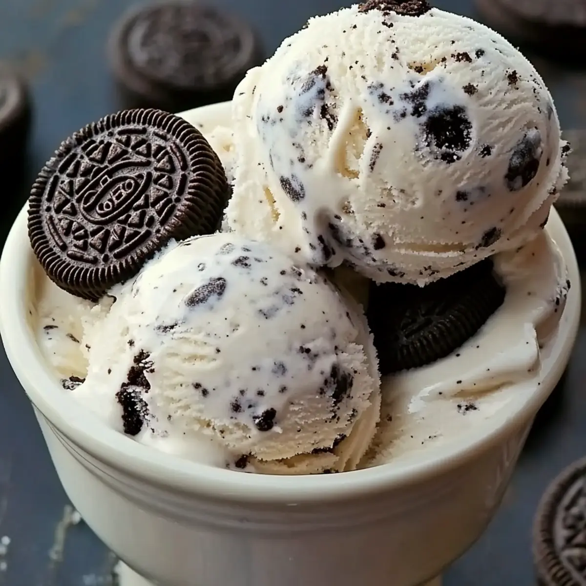Ninja Creami Oreo Cookie Ice Cream