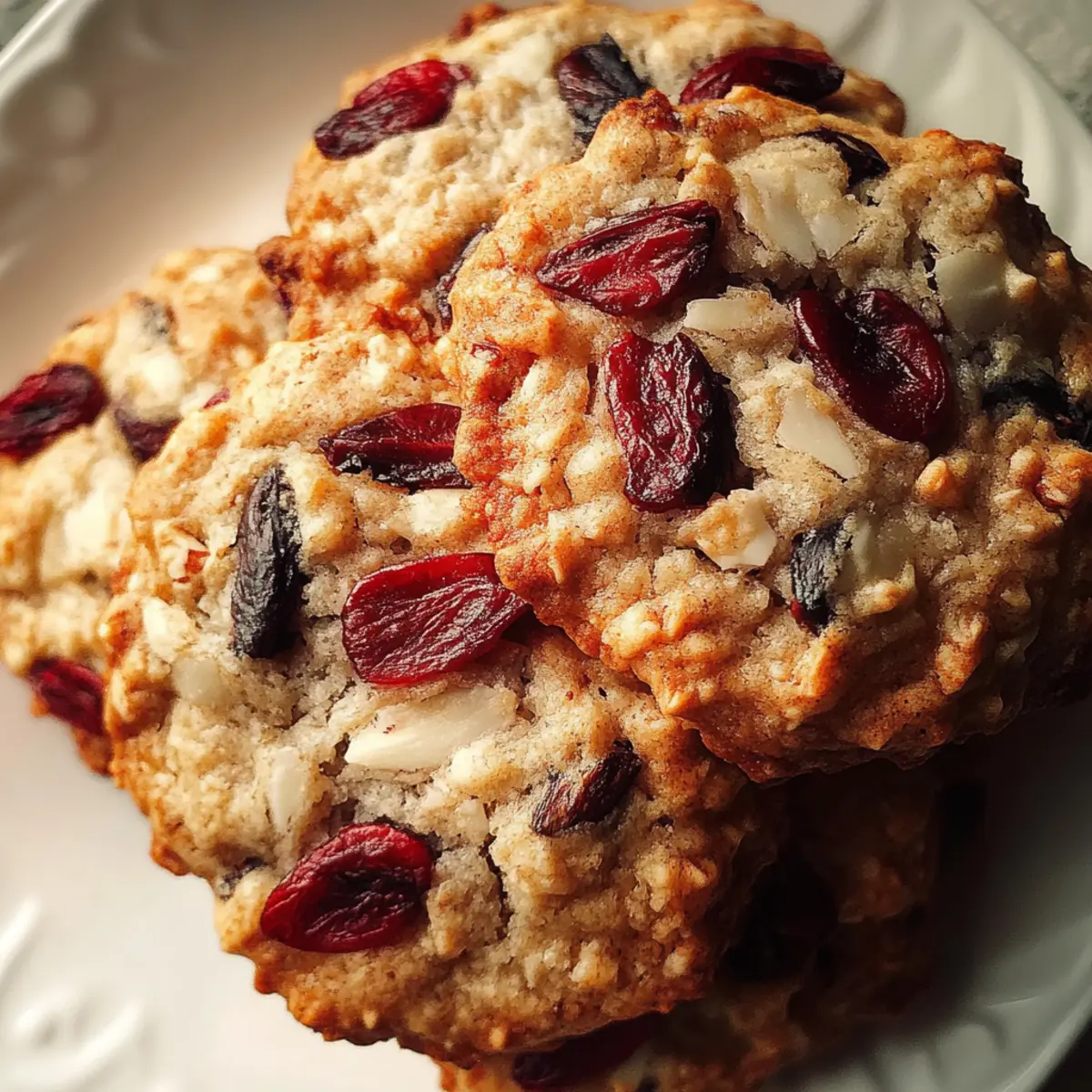 Oatmeal Cranberry Pecan Cookies