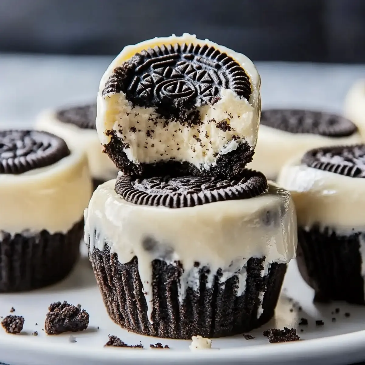 Oreo Cheesecake Bites
