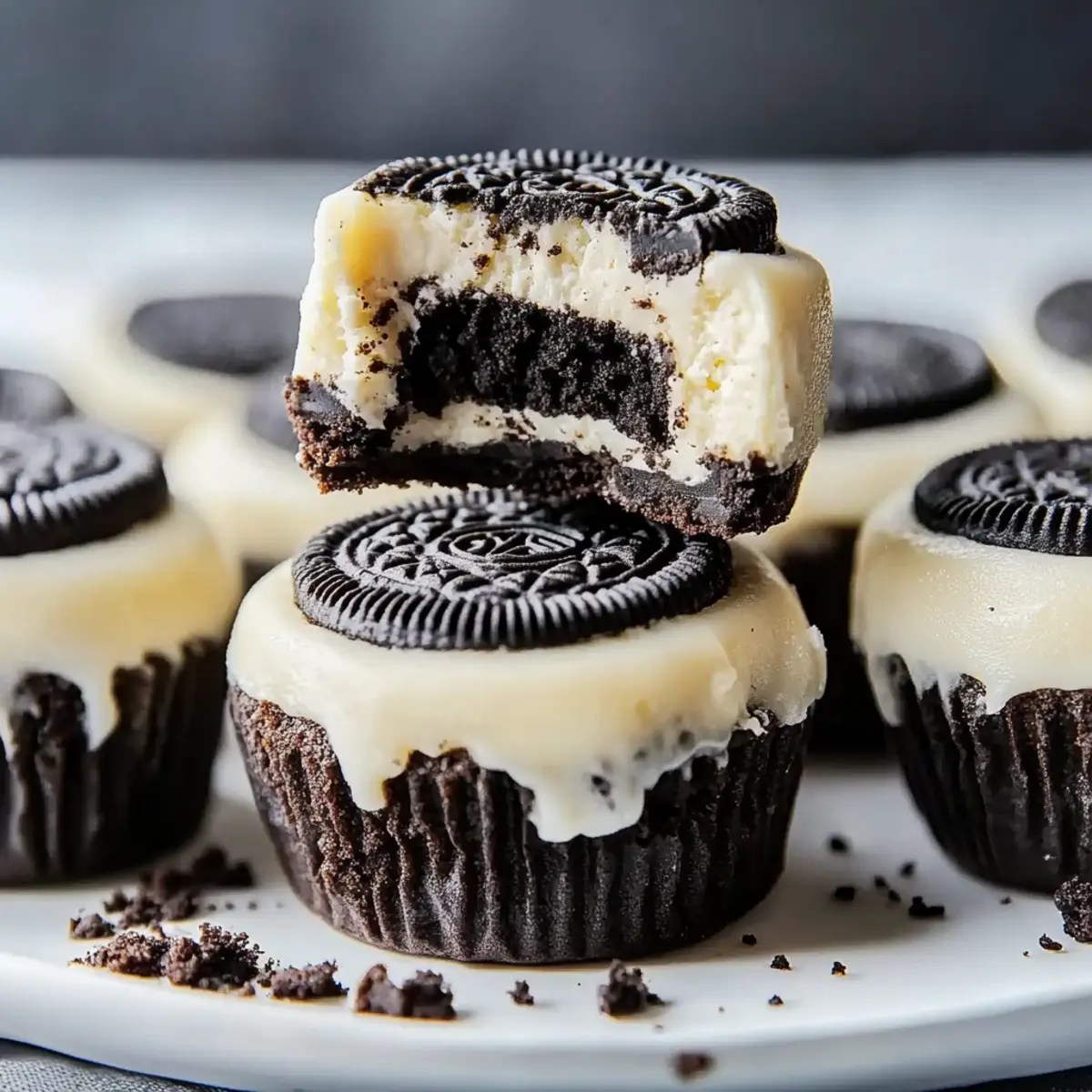 Oreo Cheesecake Bites