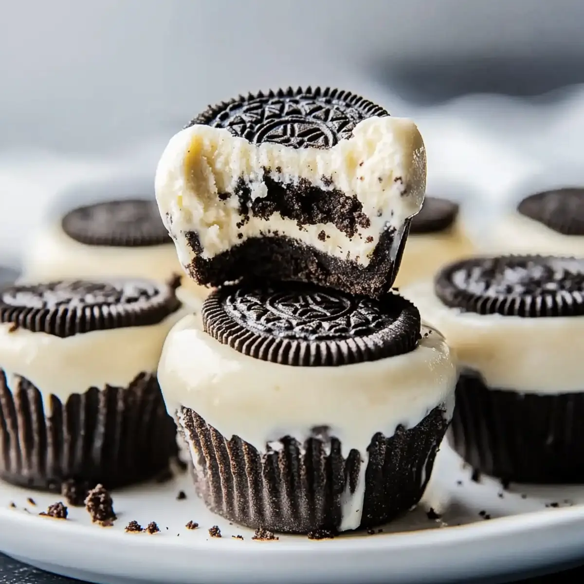 Oreo Cheesecake Bites