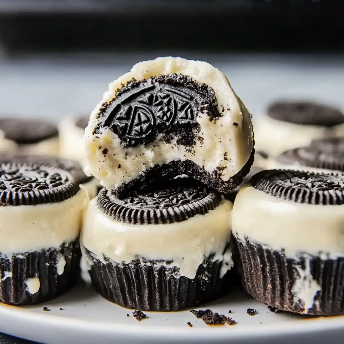 Oreo Cheesecake Bites