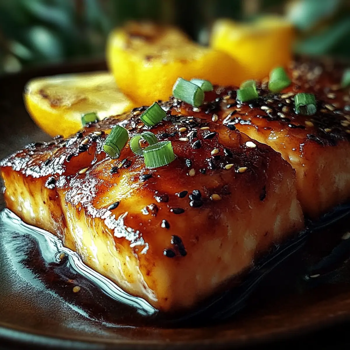 Pineapple Glazed Salmon