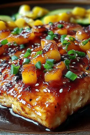 Pineapple Glazed Salmon