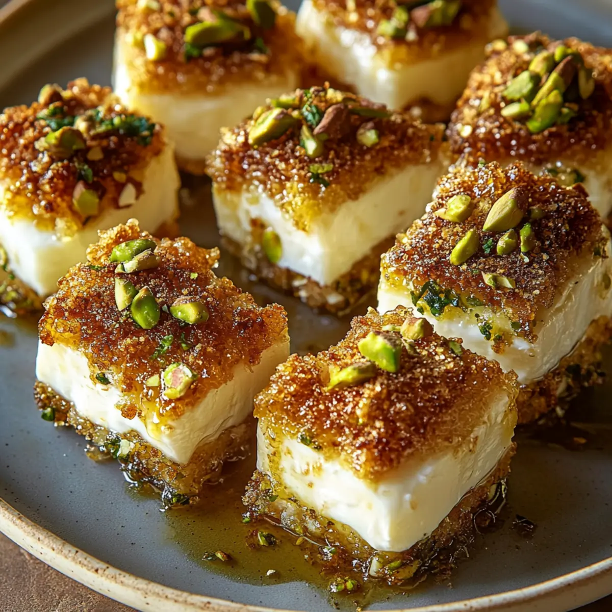 Pistachio Crusted Brie Bites