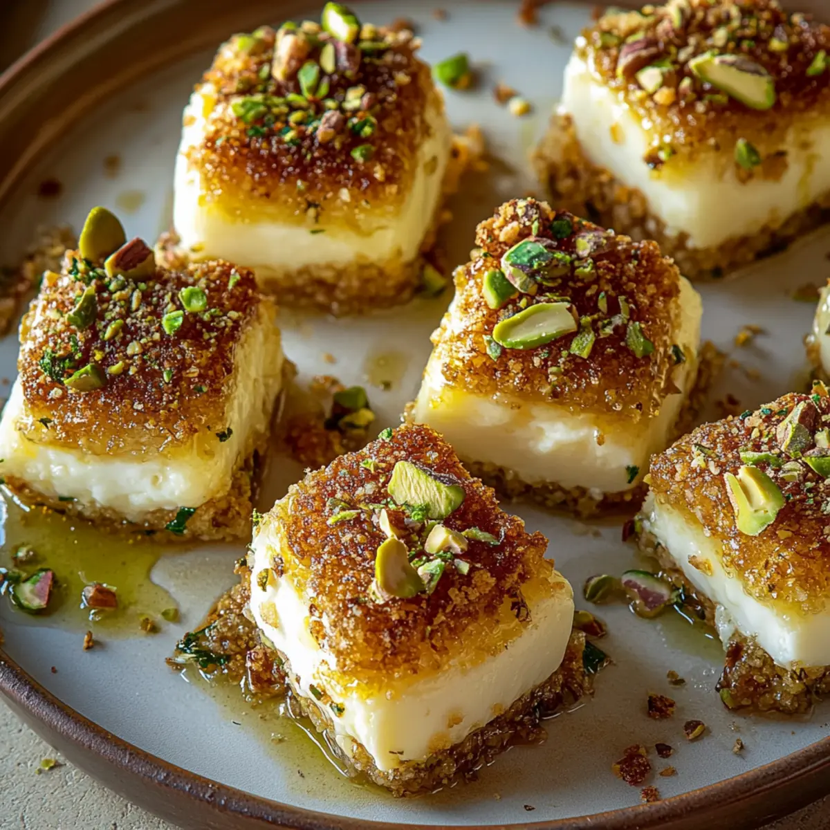 Pistachio Crusted Brie Bites
