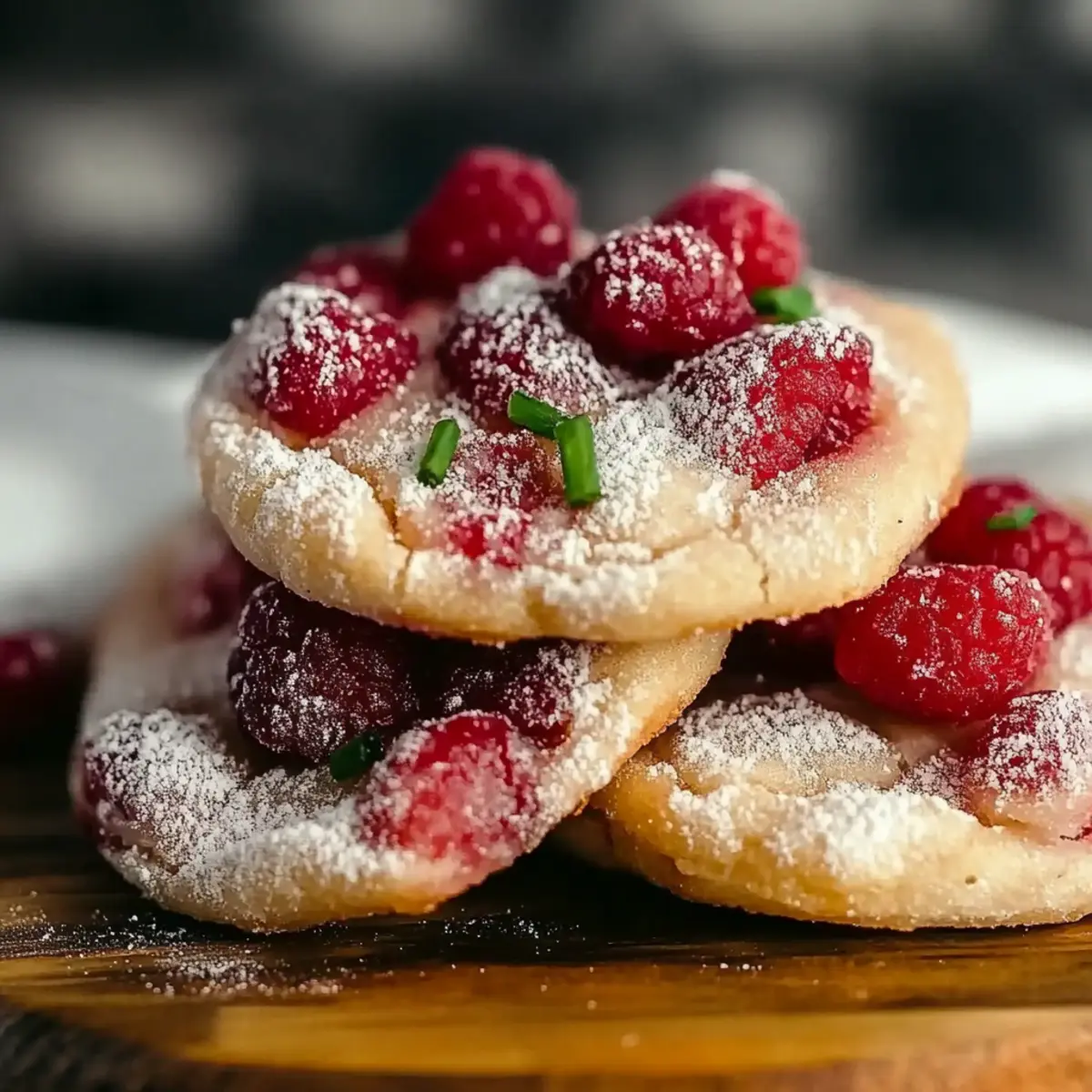 Raspberry Sugar Cookies
