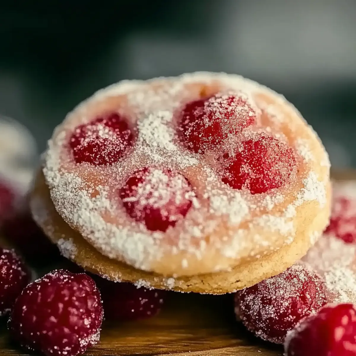 Raspberry Sugar Cookies