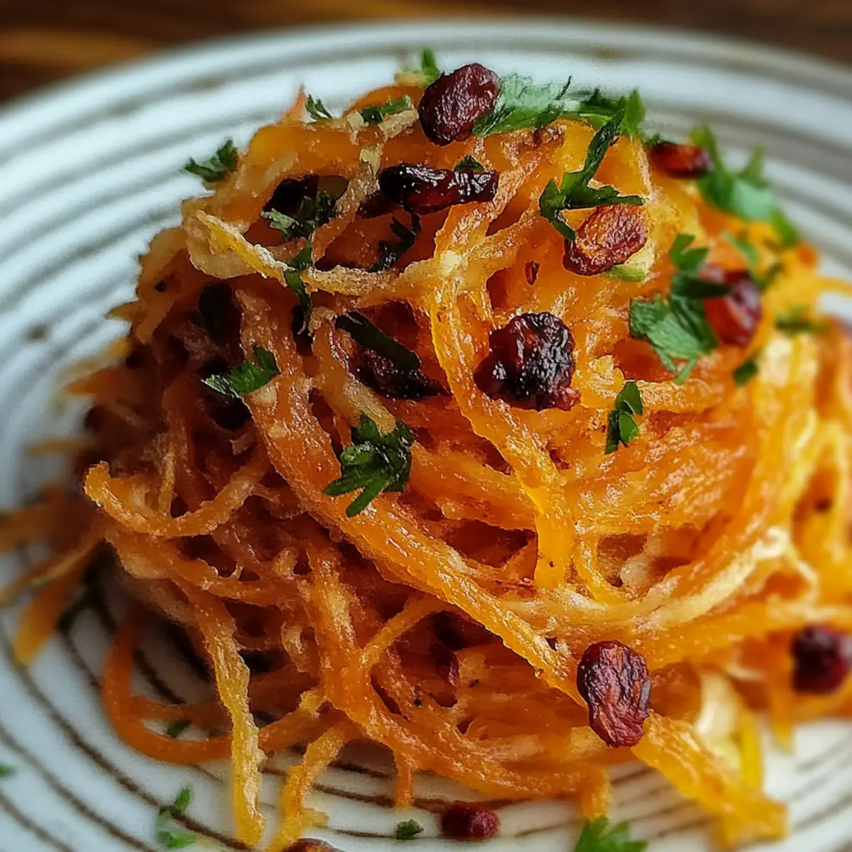 Raw Carrot Salad