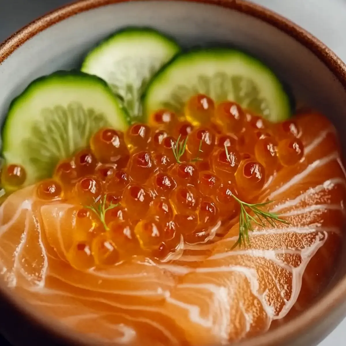 Salmon Crudo with Citrus Soy Dressing