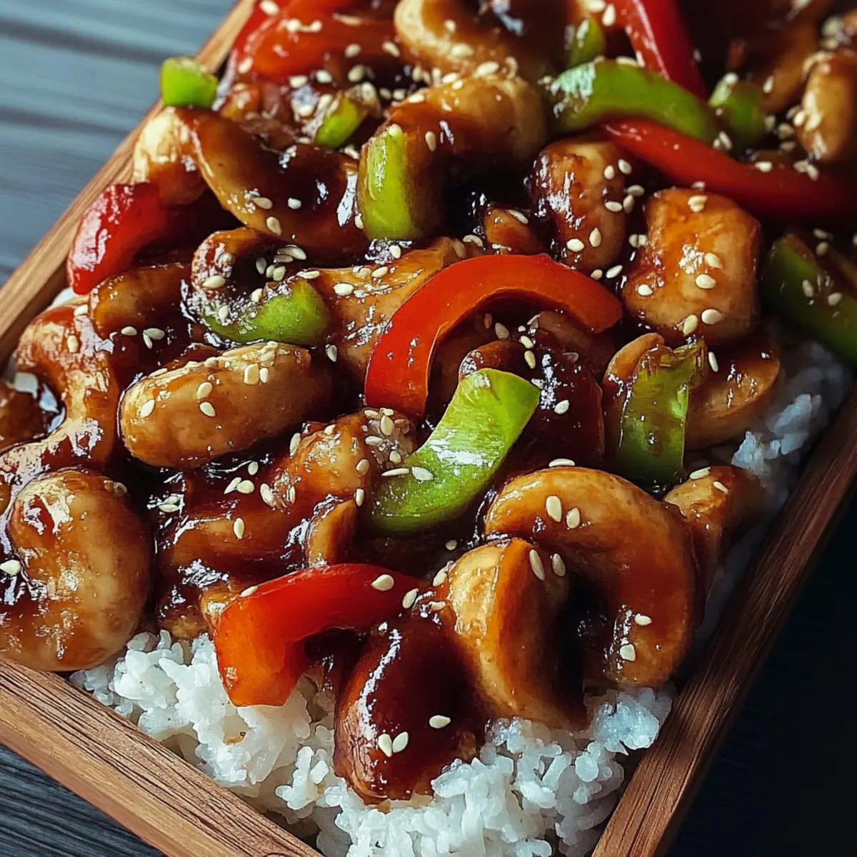 Sheet Pan Cashew Chicken