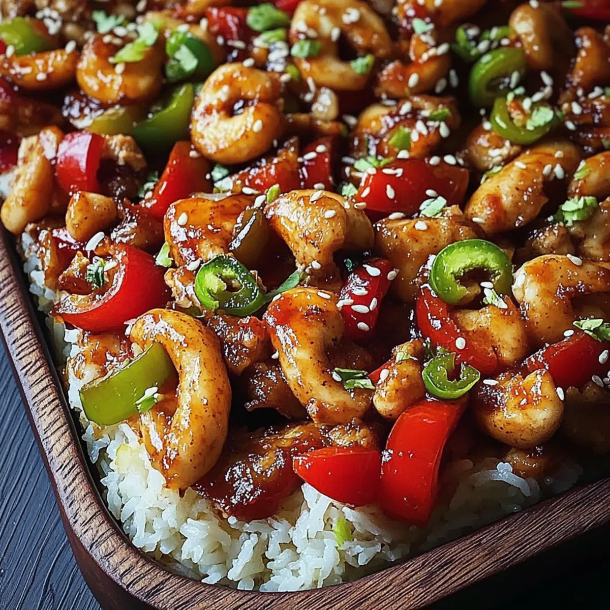 Sheet Pan Cashew Chicken