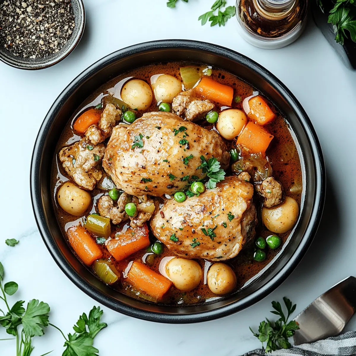 Slow Cooker Chicken Stew