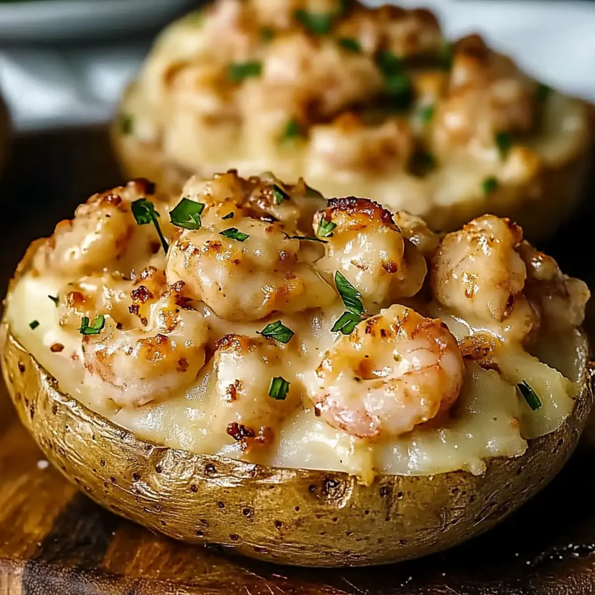 Southern-Style Seafood Stuffed Potatoes