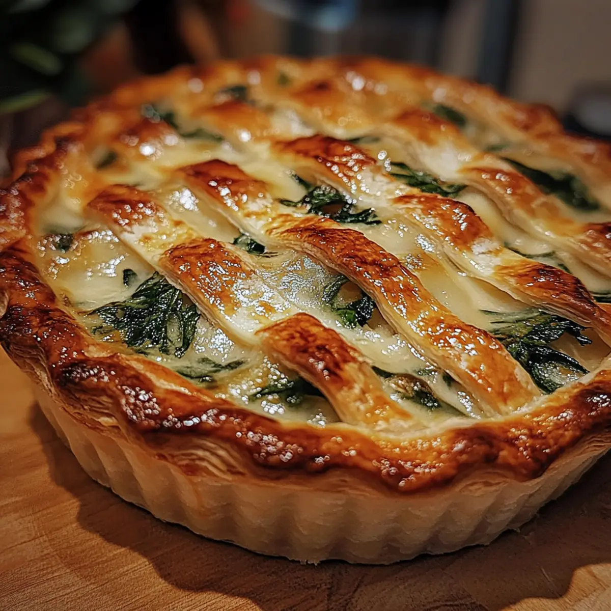 Spinach Stuffed Pie