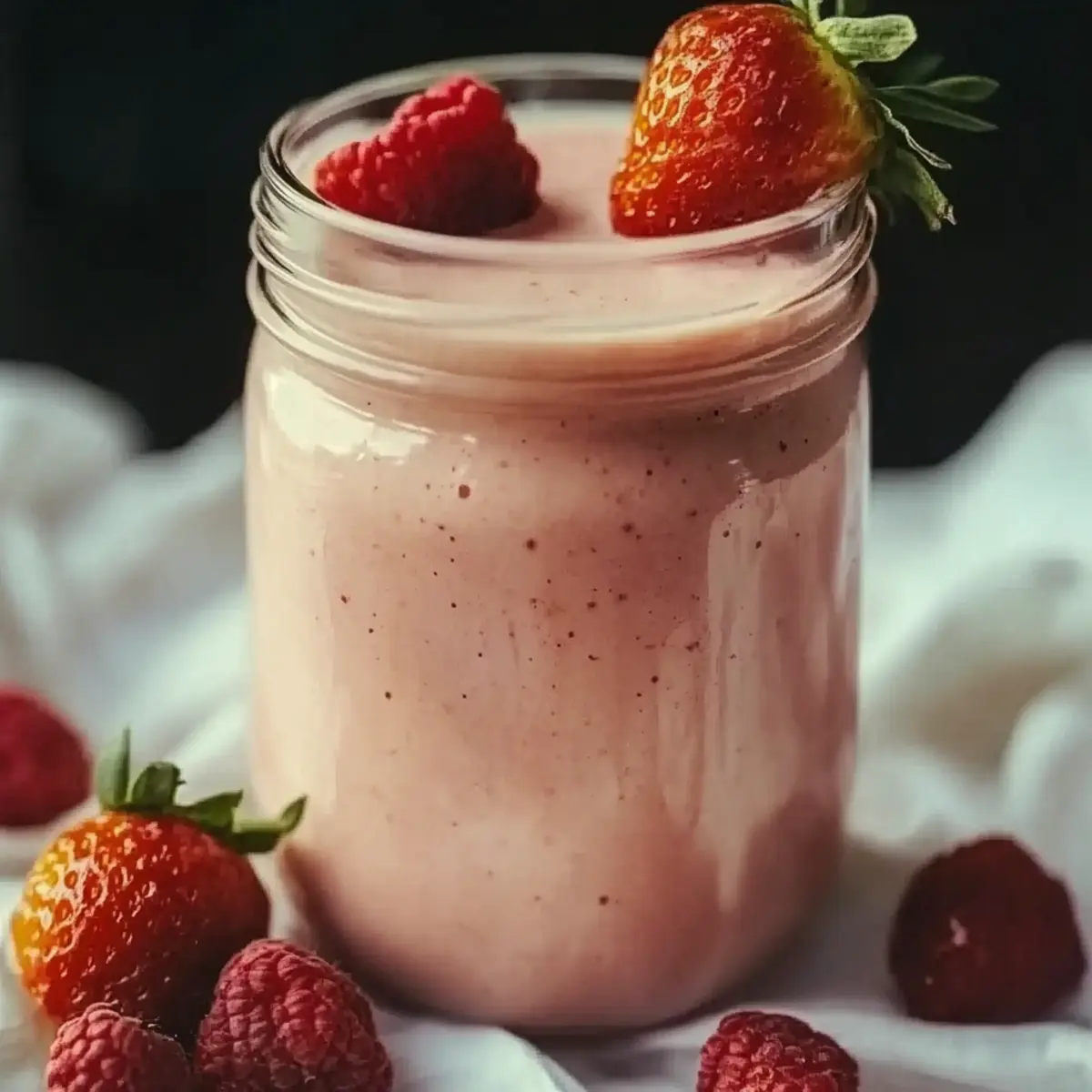 Strawberry Date Smoothie