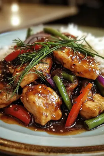 Sweet And Spicy Thai Chicken