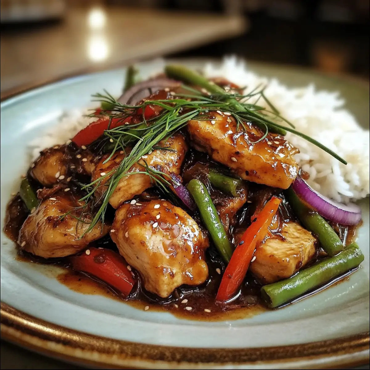Sweet And Spicy Thai Chicken