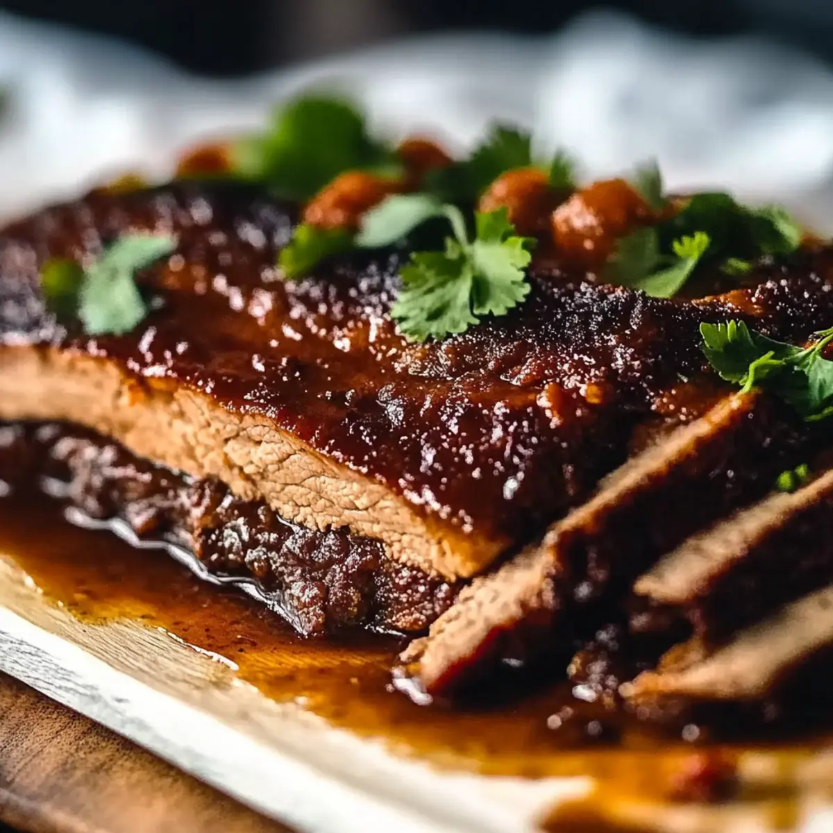 Tender Braised Beef Brisket