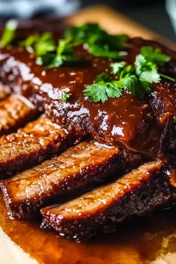 Tender Braised Beef Brisket