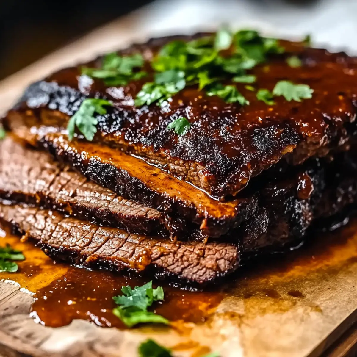 Tender Braised Beef Brisket