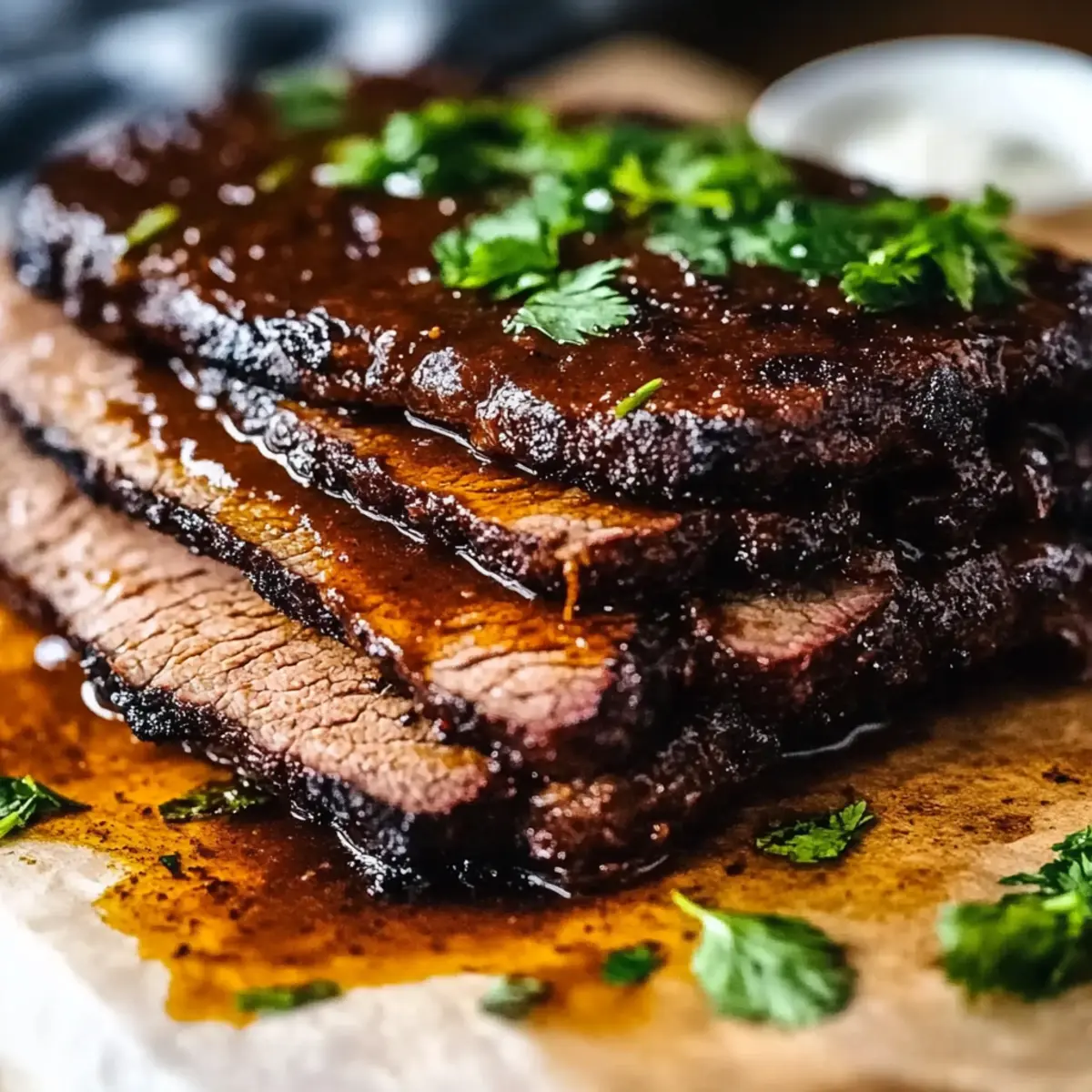 Tender Braised Beef Brisket
